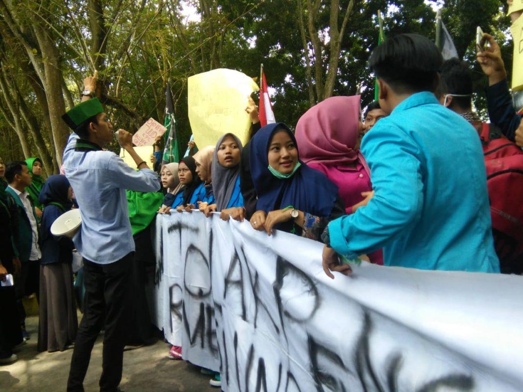 HMI Cabang Langkat, Desak Kapolres Minta Kapolda Bebaskan Mahasiswa