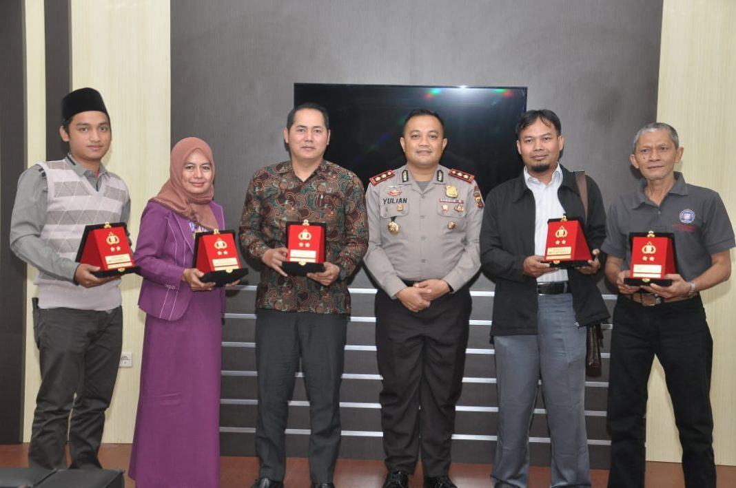 Kapolres Banjar, Silaturahmi dengan Rektor Universitas