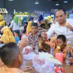 Bupati Labuhanbatu, Bahagiakan Anak Yatim Piatu di Cinema XXI