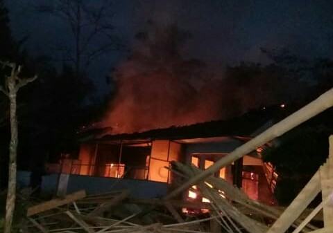 Rumah Terbakar Tasikmalaya, Diduga Korsleting Listrik