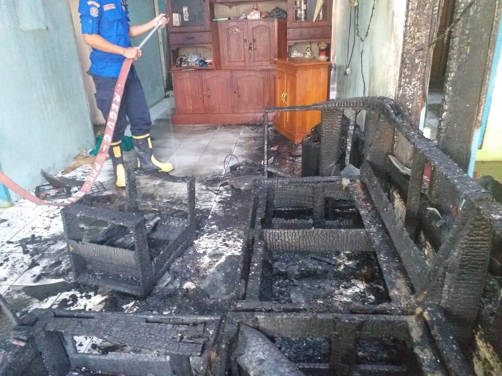 Kebakaran Rumah Langensari, Diduga Korsleting Listrik