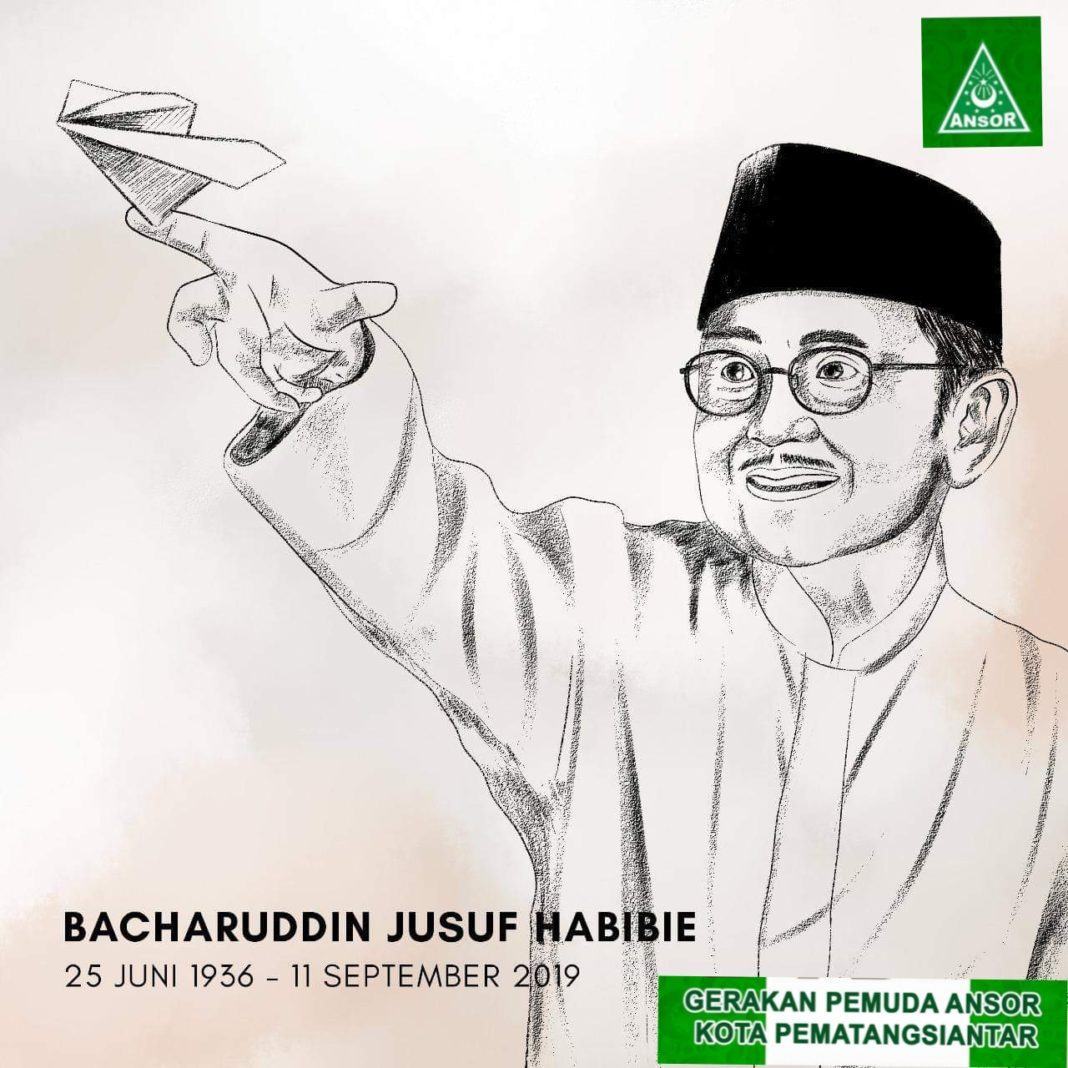 GP Ansor Pematangsiantar: BJ Habibie Suritauladan Untuk Anak Muda