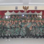 Danyonif 133/YS, Pimpin Upacara Pelepasan Pindah Satuan