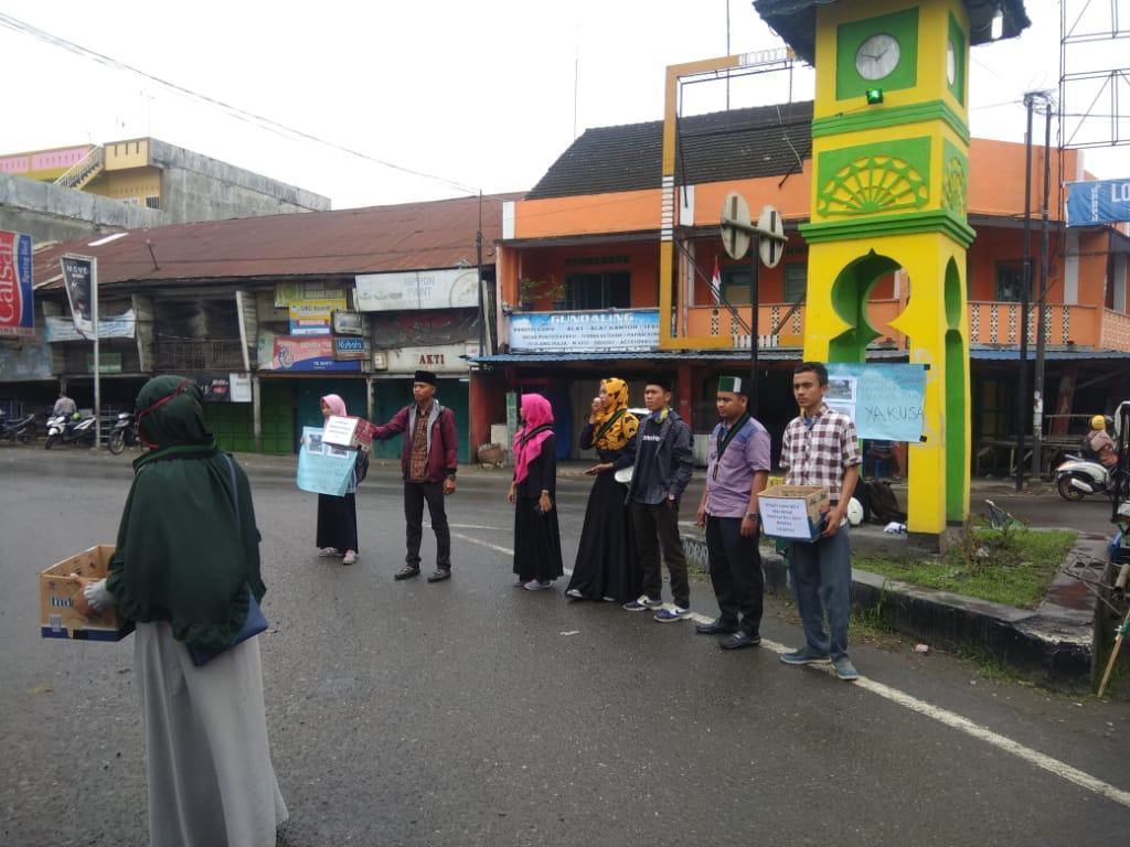 HMI Cabang Langkat, Galang Dana untuk Wamena