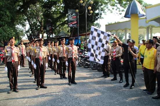 Bupati Labuhanbatu, Himbau Pramuka Untuk Menghindari Narkoba