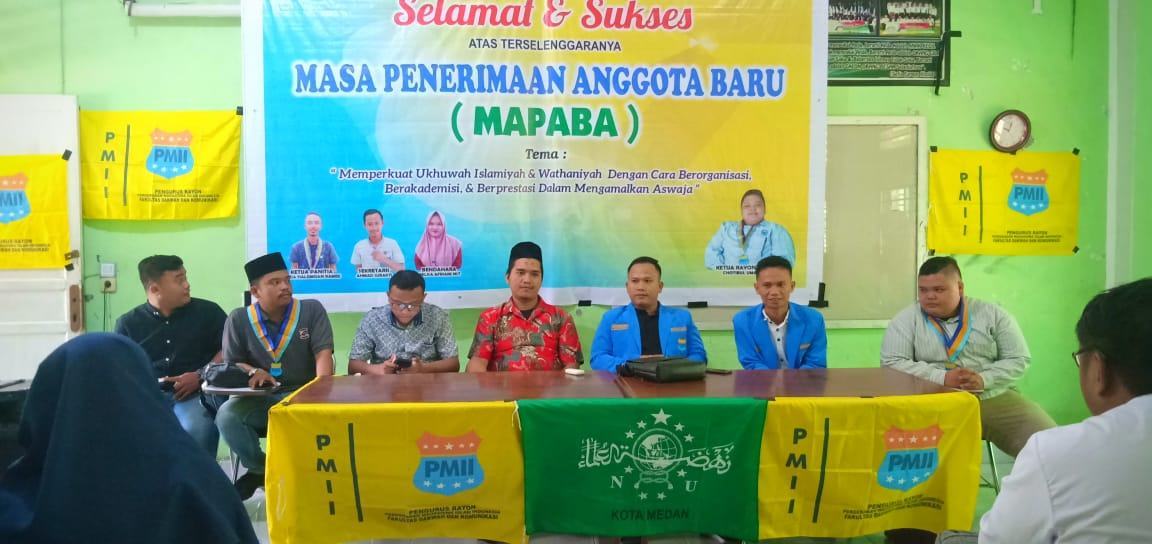 UIN SU, MABAPA PMII Mengedepankan Nilai Keagamaan Dan Kebangsaan