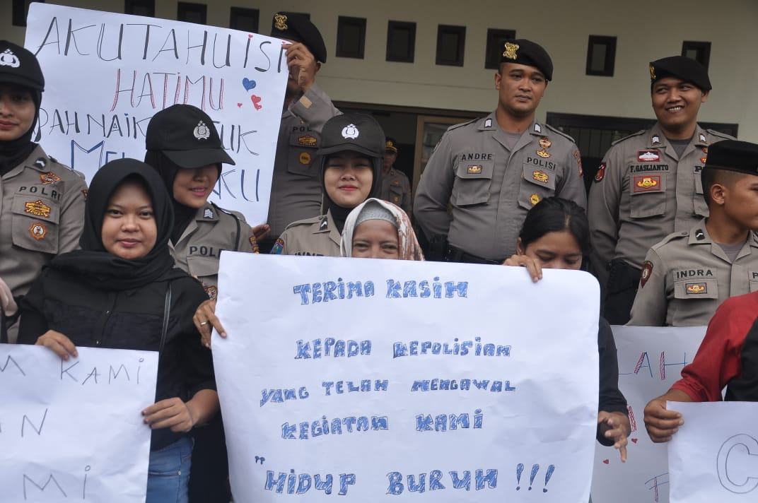 Aksi Buruh Banjar, Tolak RKUHP dan Kenaikan BPJS Kesehatan