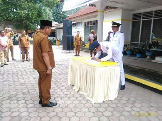 Bupati Labuhanbatu : Serah Terima Jabatan Camat Sebagai Wujud Pemberdayaan ASN