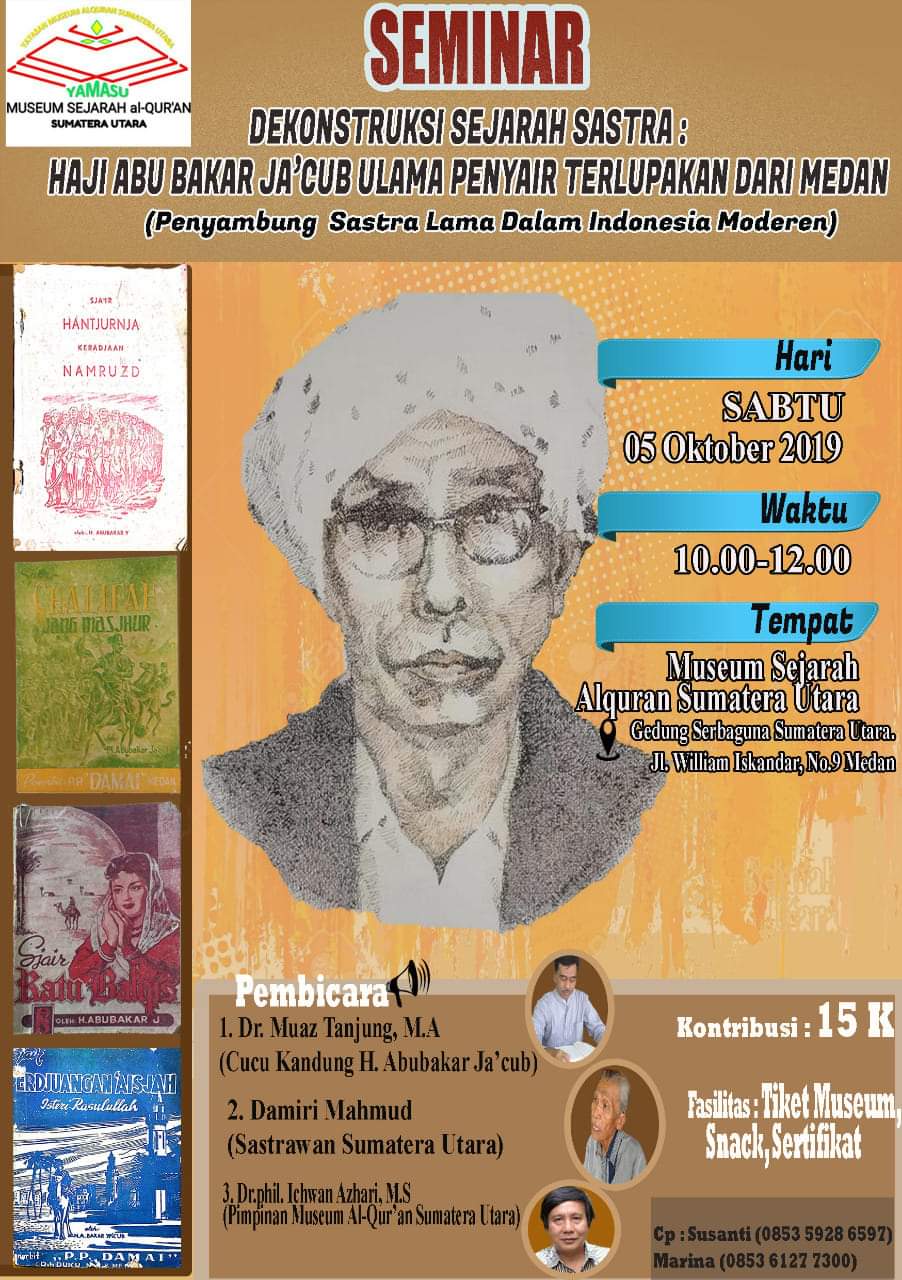 Ulama Penyair Medan, Belasan Buku Puisinya Best Seller