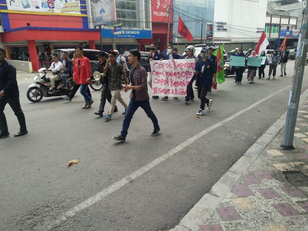 Aksi Mahasiswa Labuhanbatu, Ini Tuntutan Tegas Kodim/P untuk Kapolres