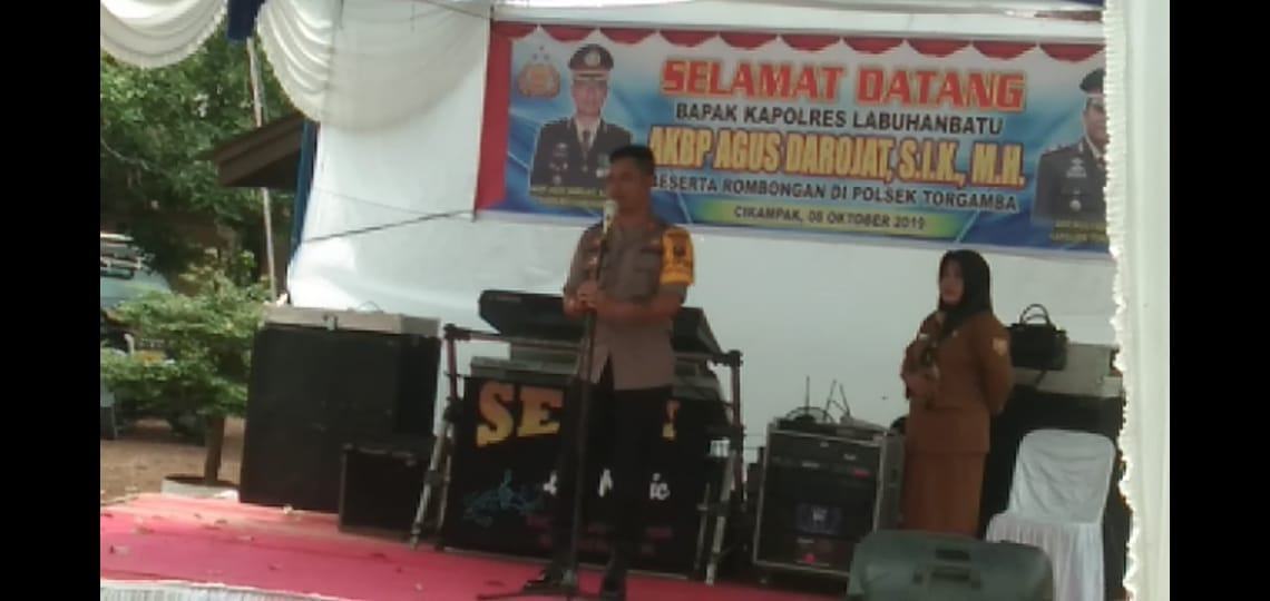 Kapolres Labuhanbatu: Salut Dengan Kekompakan Kapolsek Torgamba Dengan Seluruh Elemen