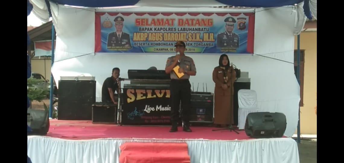 Kapolres Labuhanbatu: Salut Dengan Kekompakan Kapolsek Torgamba Dengan Seluruh Elemen