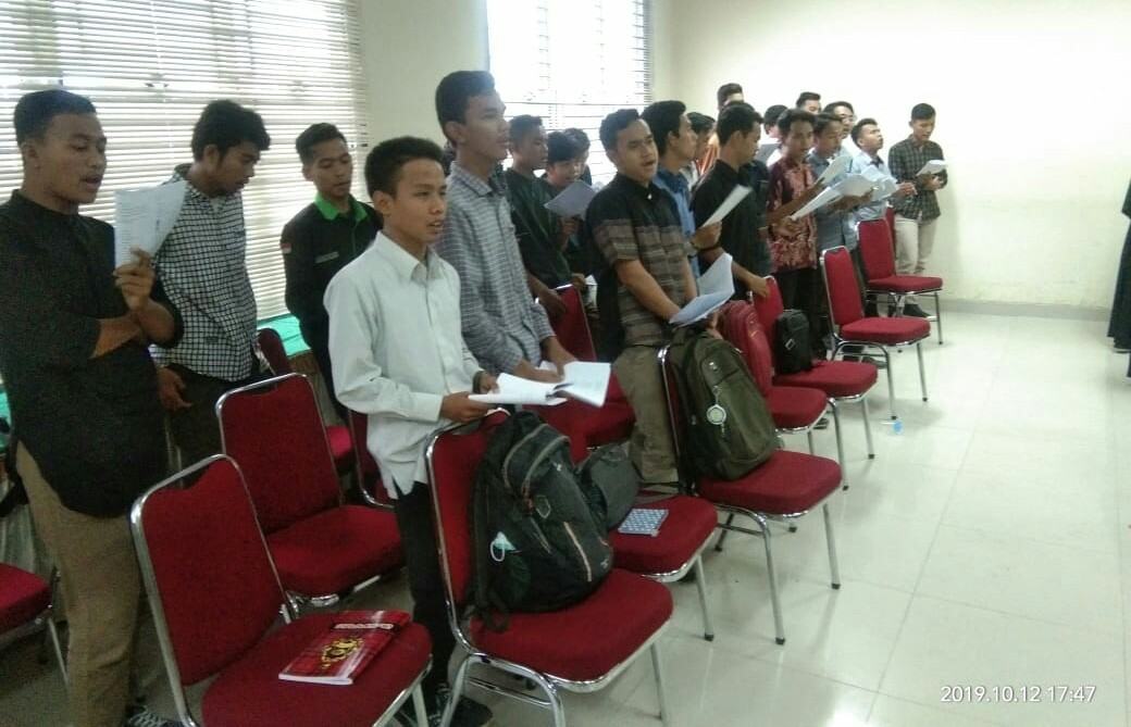 HMI FUSI UINSU, Laksanakan Maperca "Kuliah Prioritas Organisasi Totalitas"