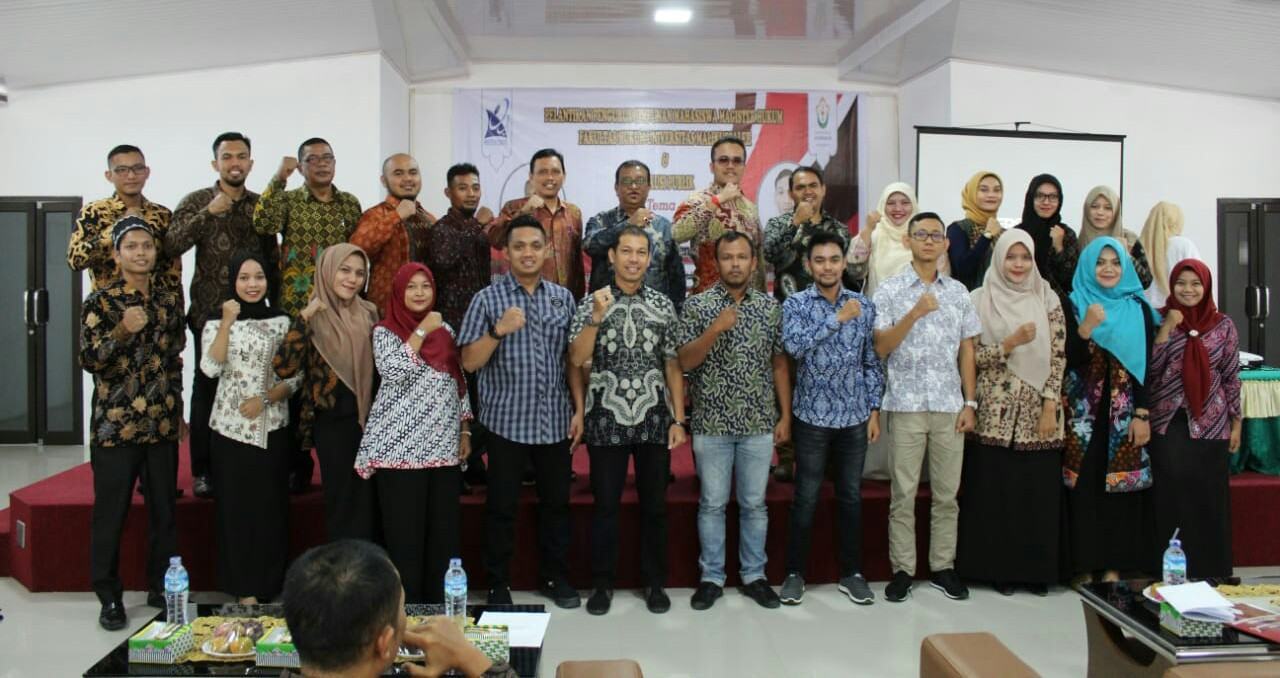 Diskusi Publik, Mewarnai Pelantikan Himpunan Mahasiswa Magister Hukum Unimal