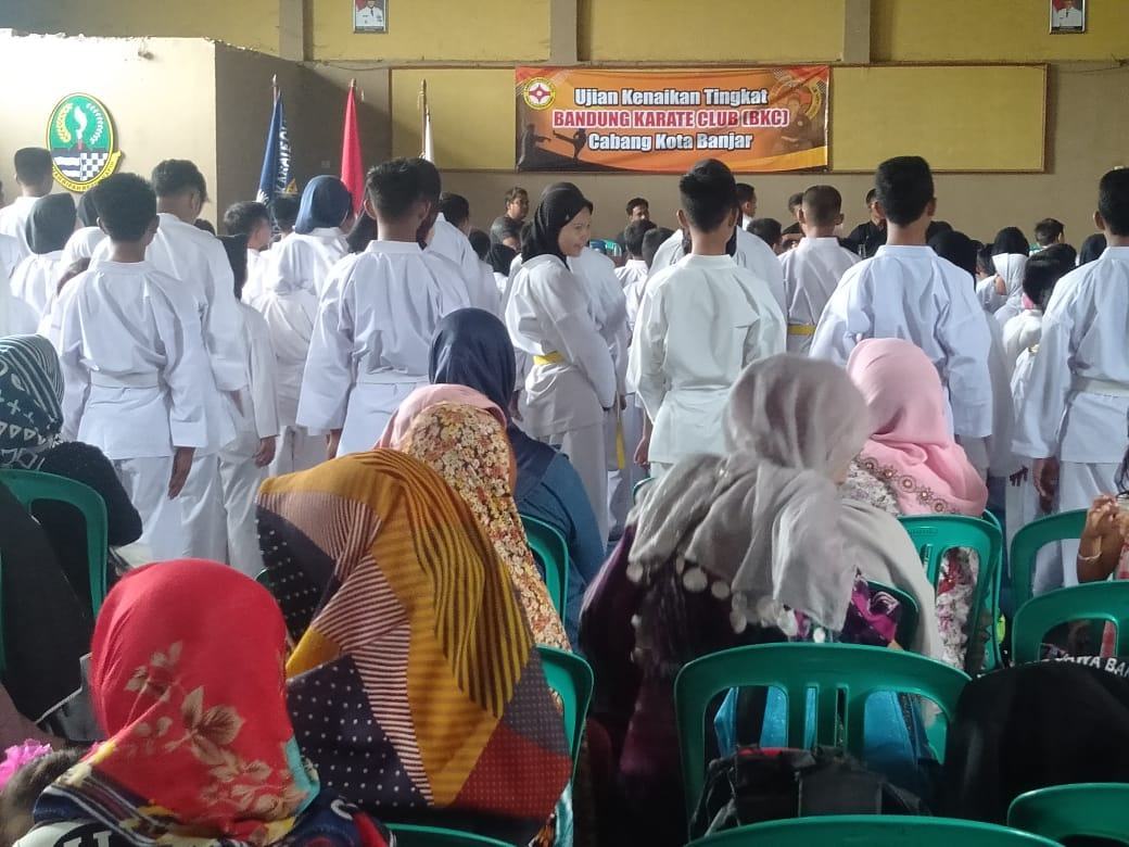 Banjar Karate Club, Gelar Ujian Kenaikan Tingkat