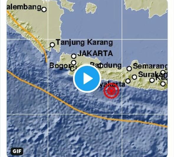 Gempa Bumi Magnitudo, Tidak Berpotensi Tsunami di Cilacap