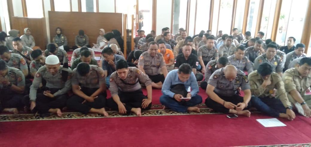 Jelang Pelantikan Presiden, Polres Banjar Gelar Do'a Bersama