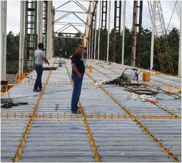 Tepati Janji Kampanye, Bupati Tapteng Bangun Jembatan Sepanjang 110m di Barus