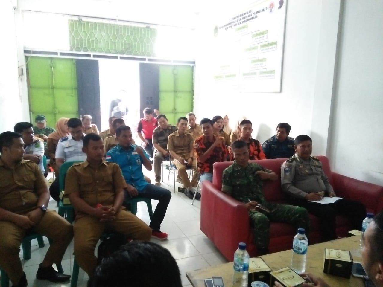 Kapolsek Kualuh Hulu, Adakan Rakor Jelang Hari Sumpah Pemuda ke-91