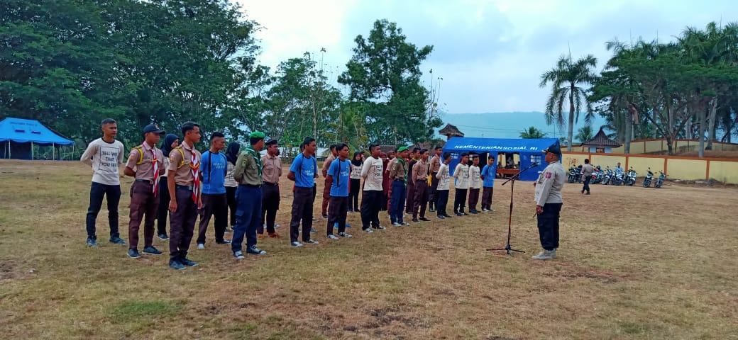 Tagana Kabupaten Ciamis, Gelar Diklat Kebencanaan Melalui Program TMS