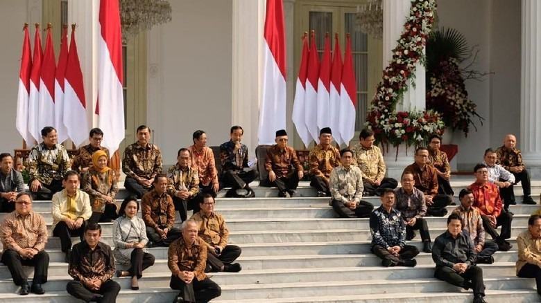 Susunan Kabinet Jokowi Lengkap, Minus Susi Pujiastuti