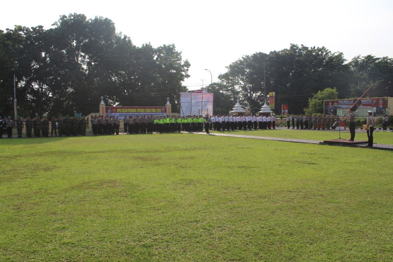 Kapolres Labuhanbatu, Pimpin Apel Pasukan Ops Zebra Toba 2019
