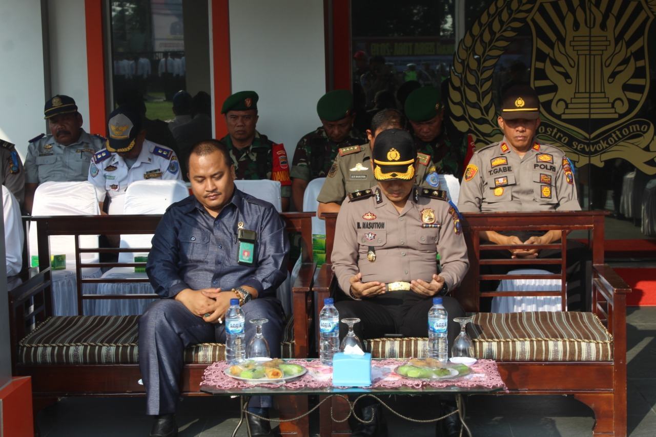 Kapolres Labuhanbatu, Pimpin Apel Pasukan Ops Zebra Toba 2019