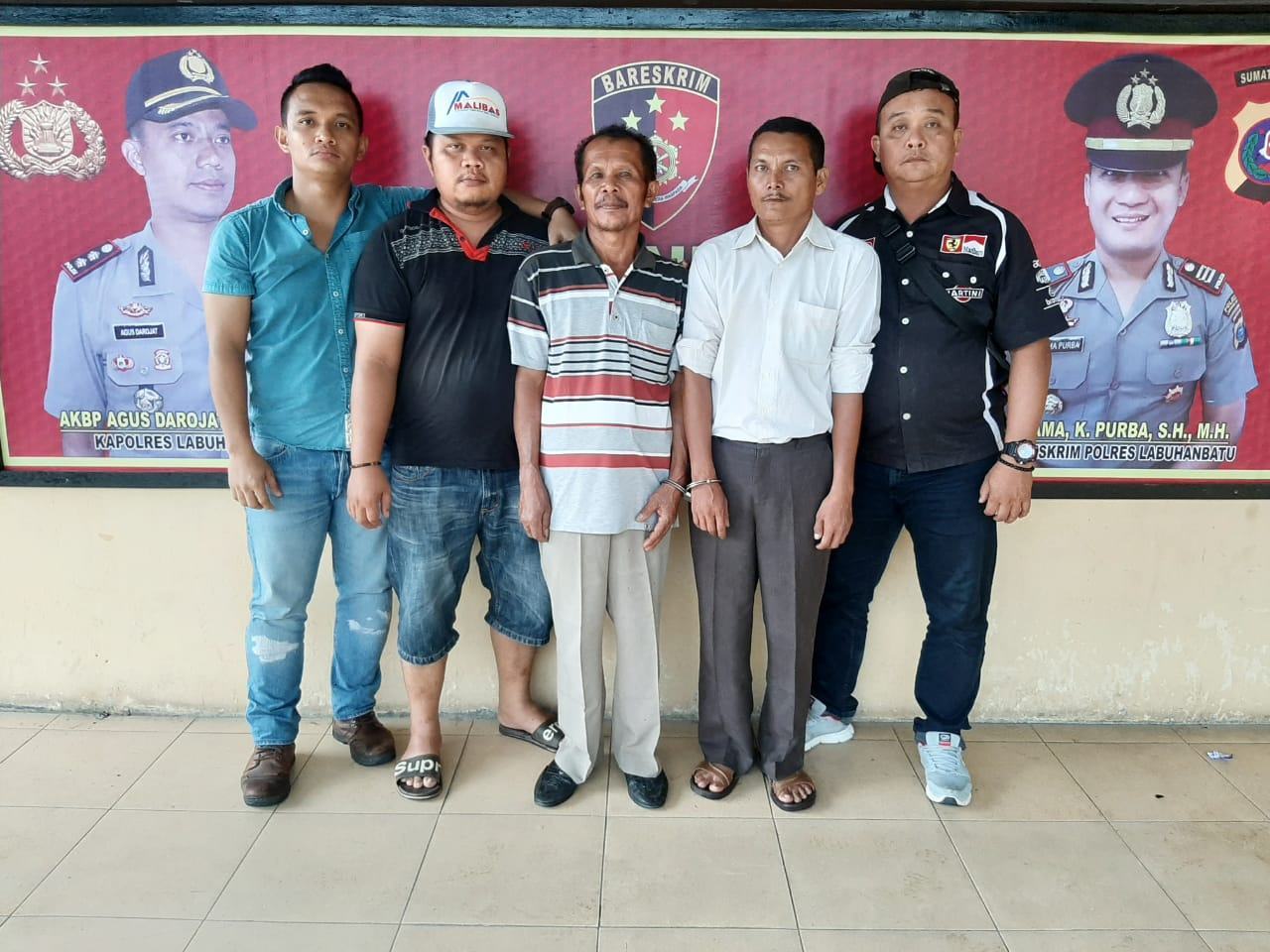 Polres Labuhanbatu, Meringkus Tersangka Pencemaran Nama Baik