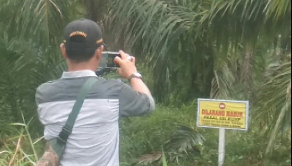 Oknum Polisi Labuhanbatu, Diduga Garap Lahan Warga Tanpa Izin Pemilik