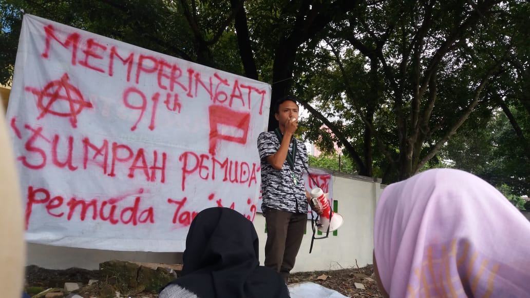 Hari Sumpah Pemuda ke-91, HMI Komisariat SAINTEK UINSU Gelar Panggung Mahasiswa