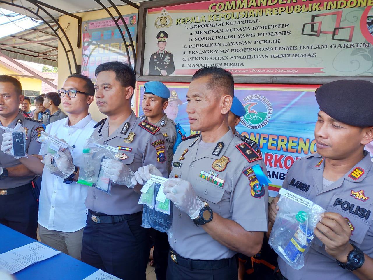 Operasi Antik Toba 2019, Polres Labuhanbatu Berhasil Gagalkan Peredaran Narkotika
