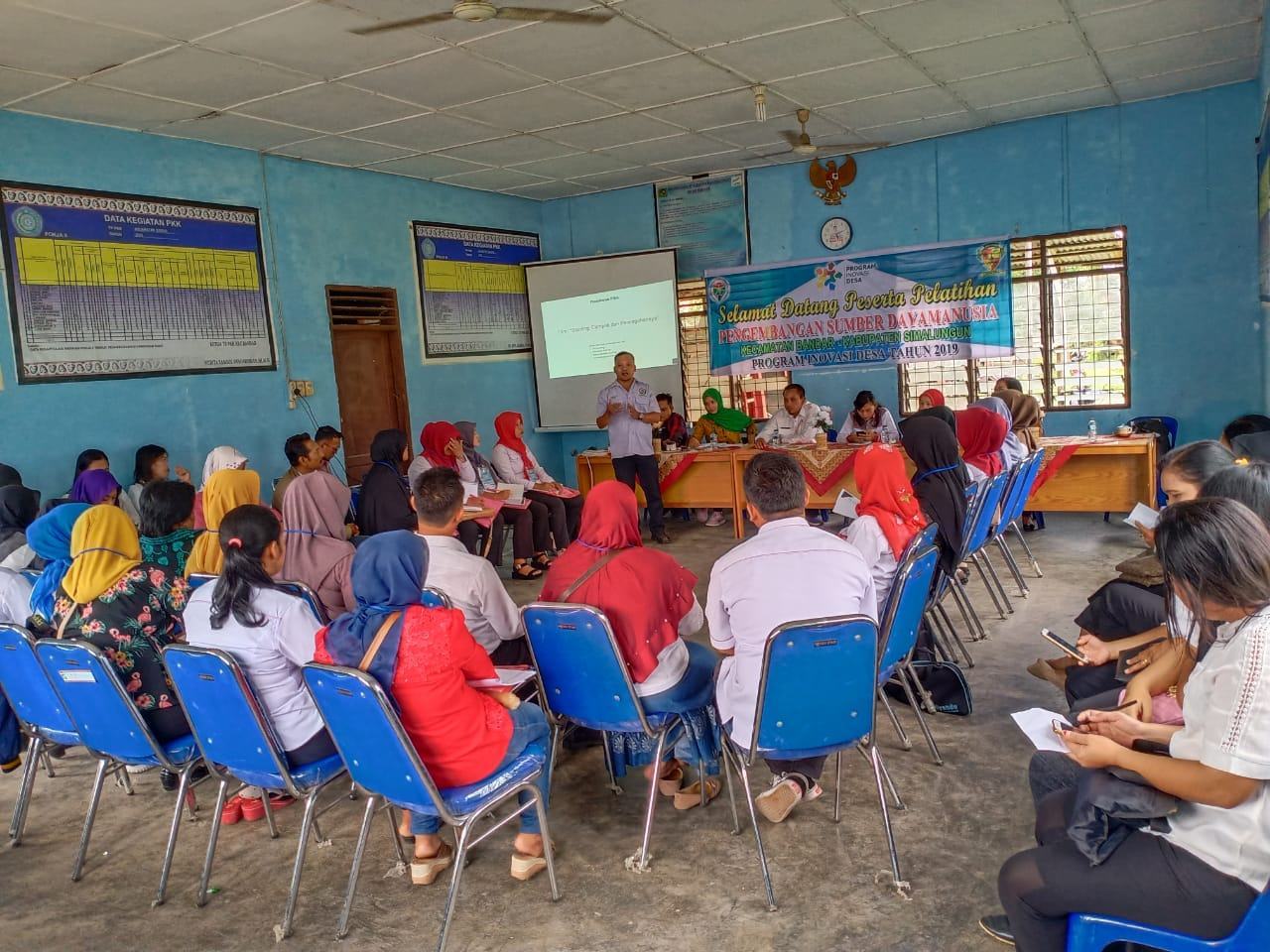 TPID Kecamatan Bandar, Gelar Pelatihan Inovasi Pengembangan SDM