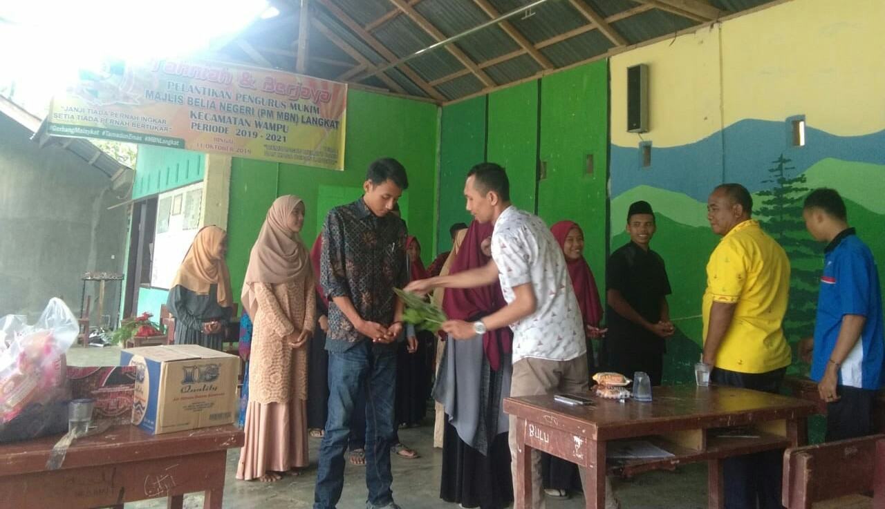 PM MBN Langkat Kecamatan Wampu 2019-2021 Dilantik