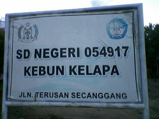 SDN 054917 Kebun Kelapa, Warga Sesalkan Pembangunan Rehab Asal Jadi