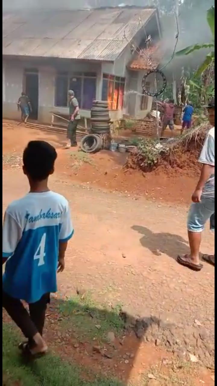 Kebakaran Rumah di Ciamis, Korban Diungsikan ke Rumah Kerabat