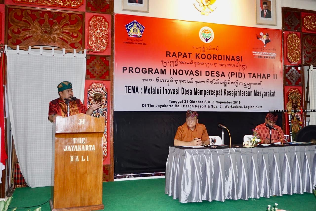 Direktur PMD : Inovasi Desa Percepat Kesejahteraan Masyarakat