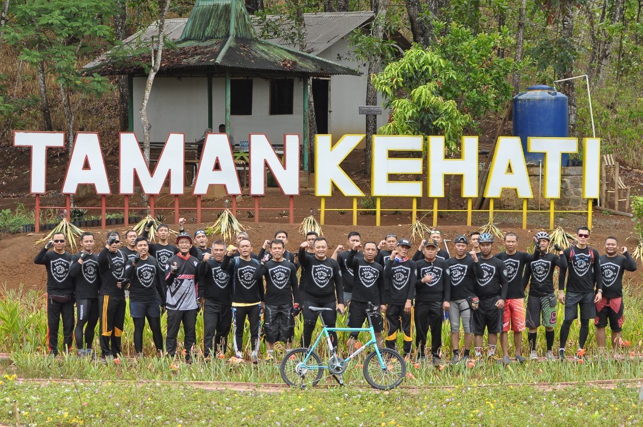 Kapolres Banjar, Goes Bareng dan Perkenalkan Objek Wisata