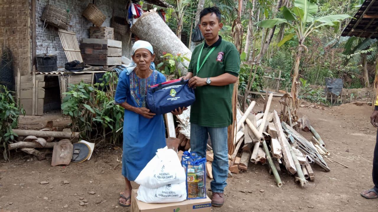 Rumah Ambruk Ciamis, Dinsos Berikan Batuan