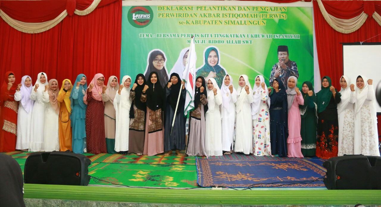 Perwis se Kecamatan Simalungun, Resmi Dilantik