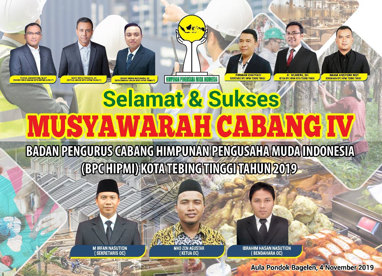 HIPMI-PT : Siap Bersinergitas Bersama Imam Ansyori Nahkoda Baru