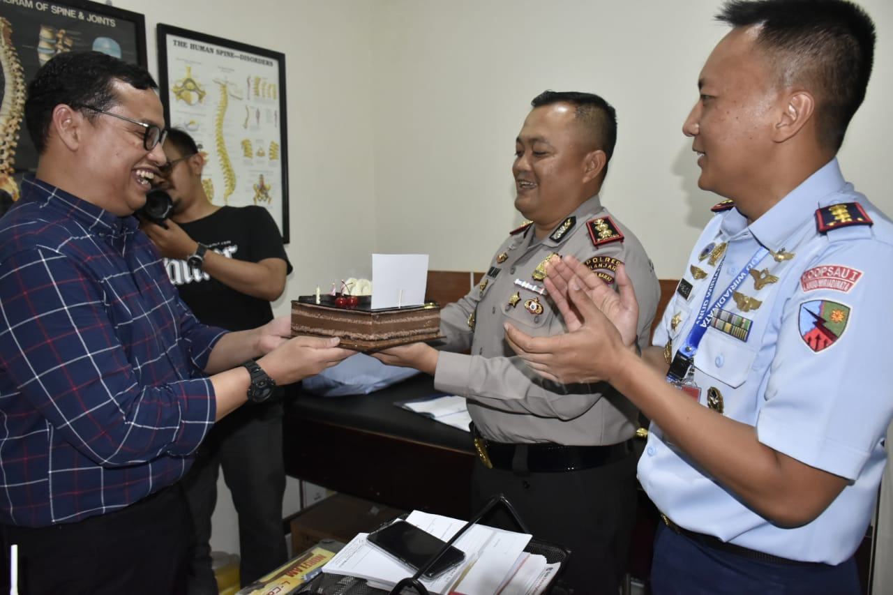Kapolres Banjar, Silaturahmi Dengan Ketua IDI Kota Banjar
