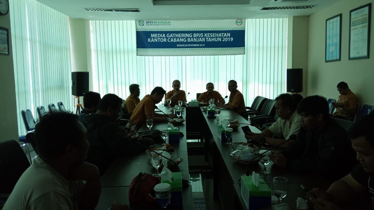 BPJS Kesehatan Cabang Banjar, Gelar Media Gathering 2019