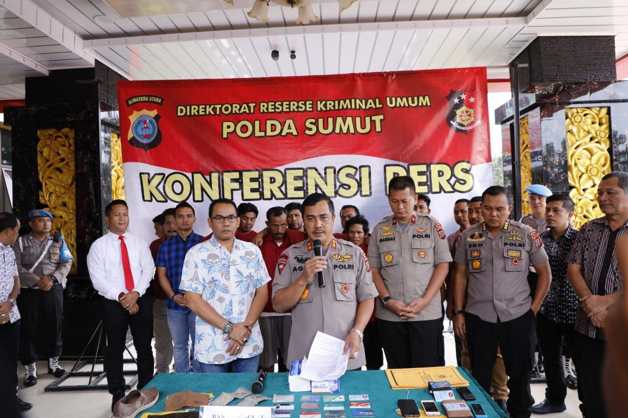 Polda Sumut, Berhasil Meringkus 5 Pelaku Pembantaian Wartawan Labuhanbatu