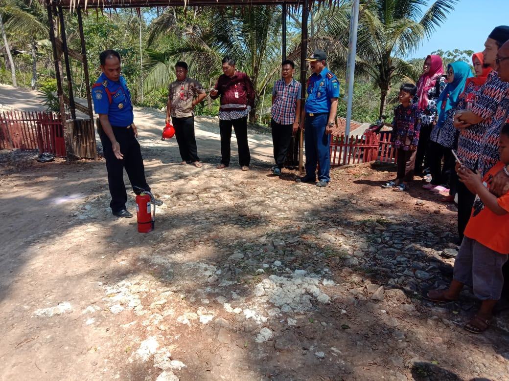 BPBD Pangandaran, Sosialisasi dan Simulasi Penanggulangan Kebakaran