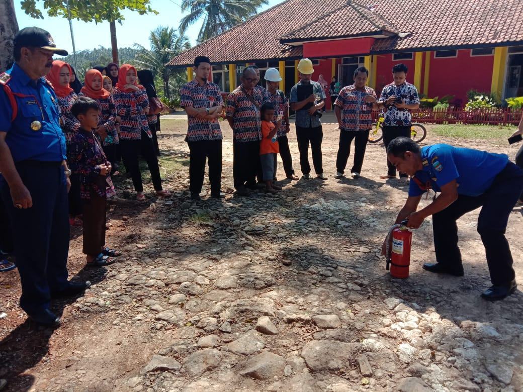BPBD Pangandaran, Sosialisasi dan Simulasi Penanggulangan Kebakaran