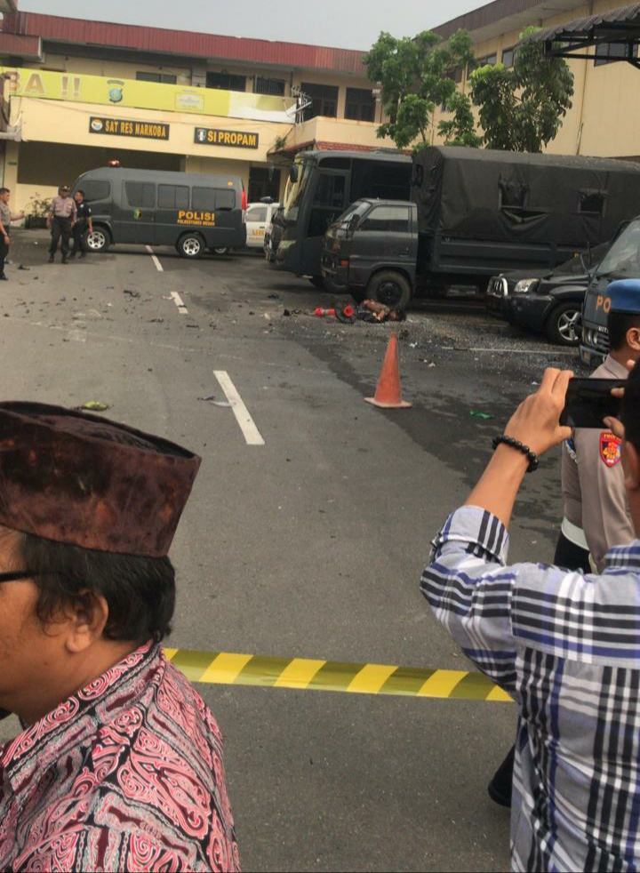 Bom di Poltabes Medan, Dilarang Sebar Foto-Video Korban Terorisme