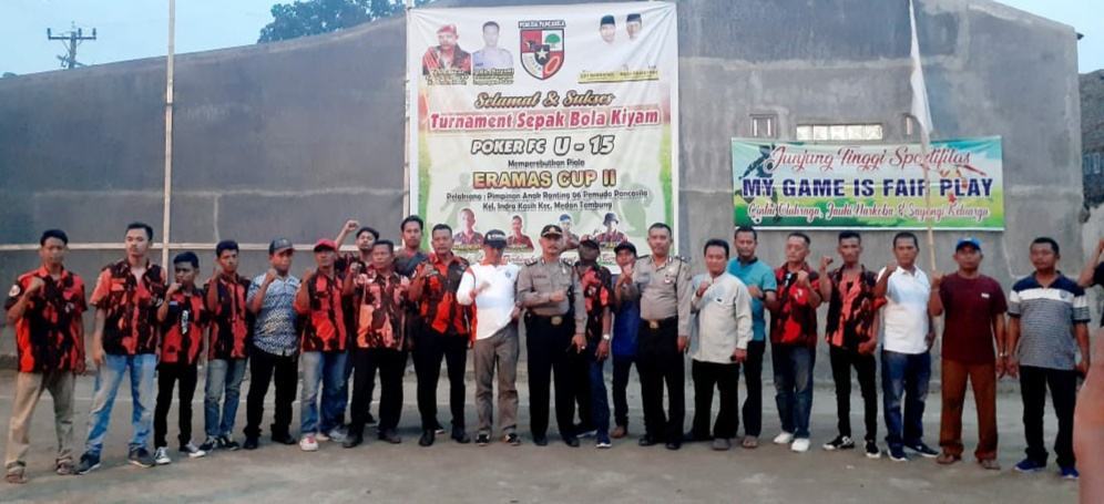 Pemuda Pancasila Indra Kasih, Final Turnamen Sepakbola Kiyam Berlangsung Meriah