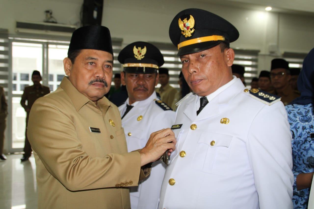 Sekdakab Labuhanbatu, Lantik 137 Pejabat Administrator