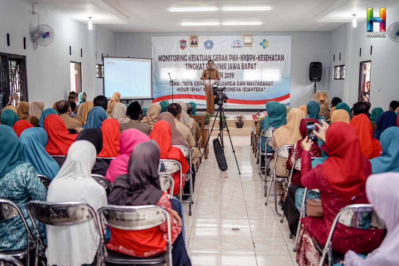 Bupati Ciamis, Hadiri Kesatuan Gerak PKK-KKBPK-Kesehatan Jabar