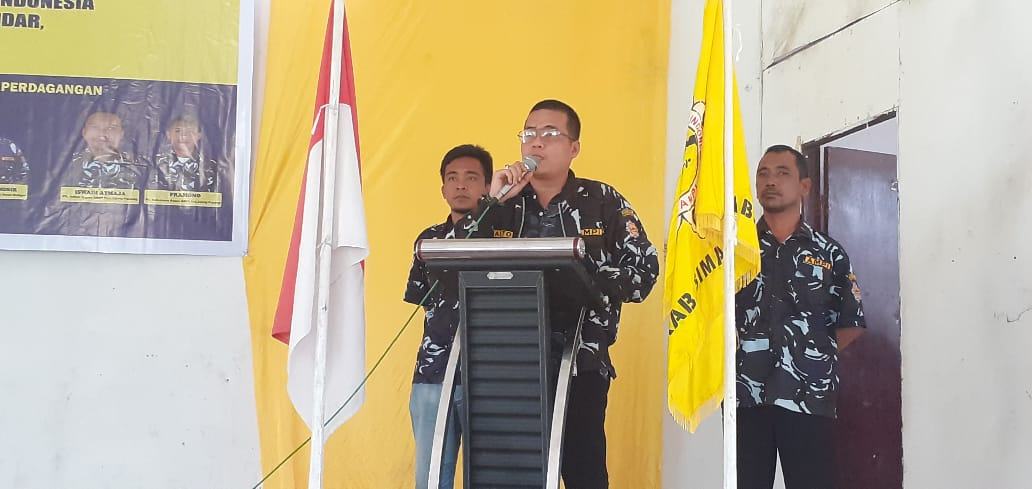Ketua DPD AMPI Simalungun, Anton Butar - Butar Lantik 4 AMPI Rayon
